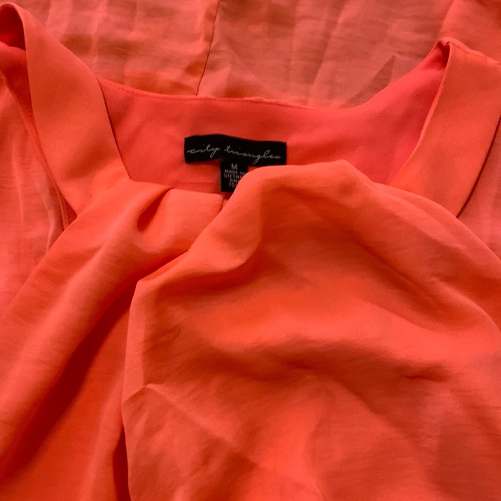 Orange dress